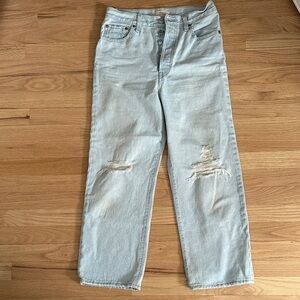 Levi’s Ribcage Straight Ankle Jeans